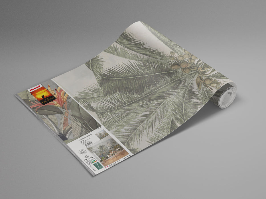 Digitaldruck Vlies Fototapete | Lion King Mountains | 300 x 280 cm