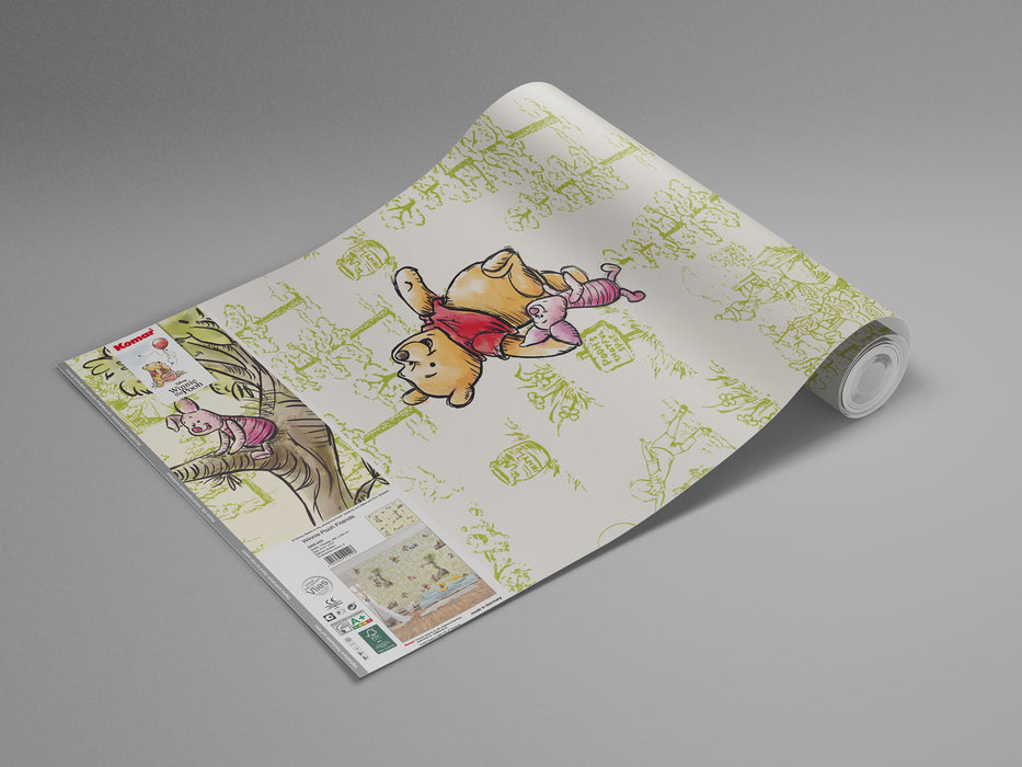 Digitaldruck Vlies Fototapete | Winnie the Pooh Friends | 300 x 280 cm