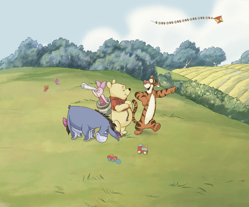Vlies Fototapete | Disney Winnie the Pooh Adventure | 300 x 250 cm
