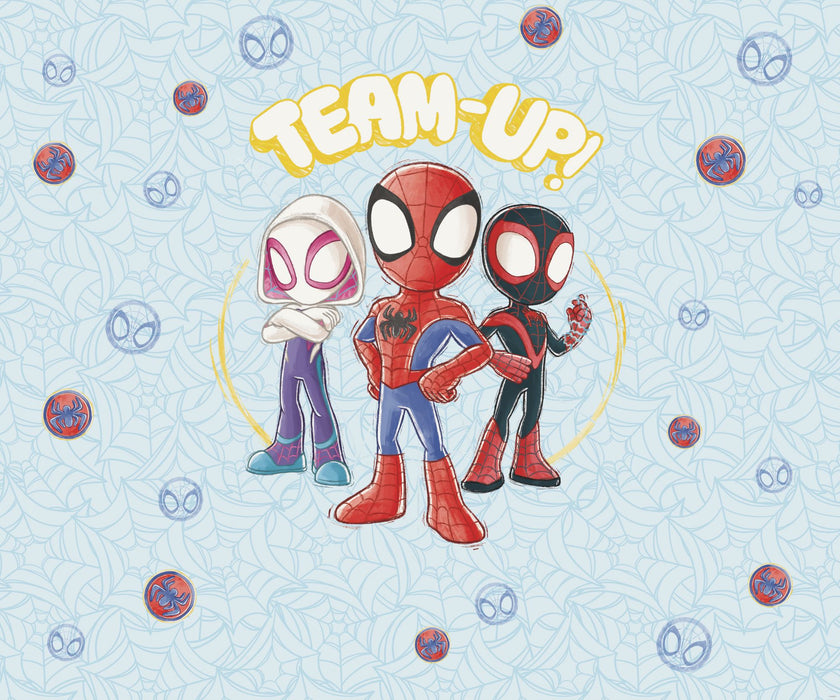 Digitaldruck Vlies Fototapete | Marvel Spidey and his Amazing Friends Team Up | 300 x 250 cm