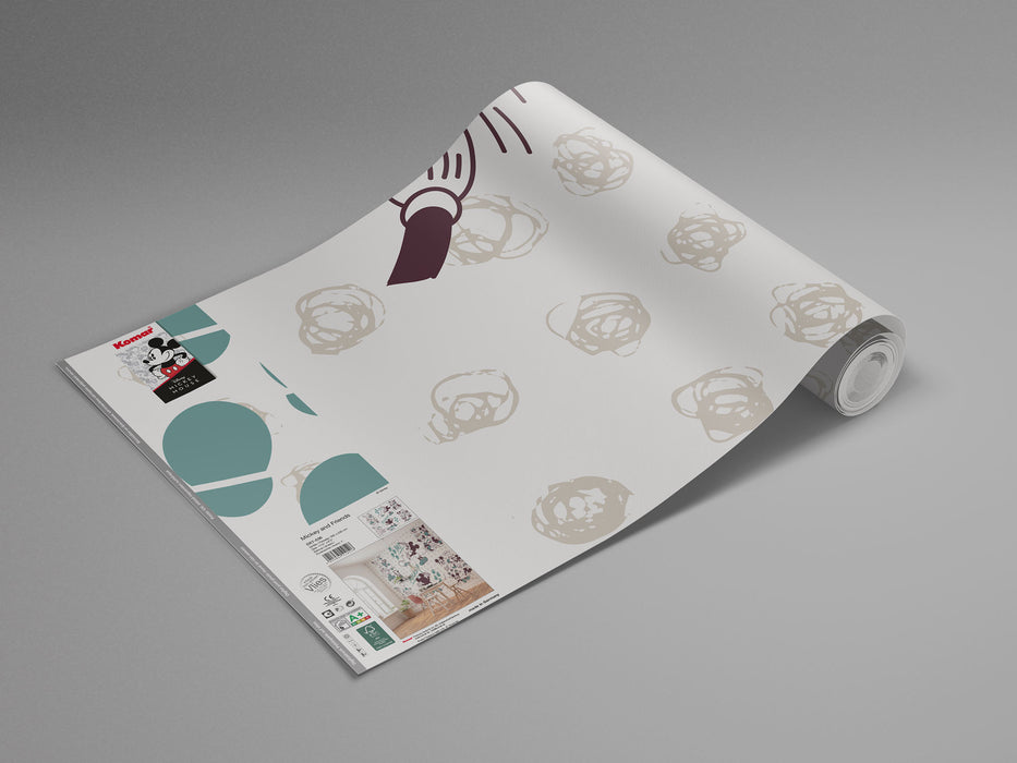 Digitaldruck Vlies Fototapete | Mickey and Friends | 350 x 280 cm