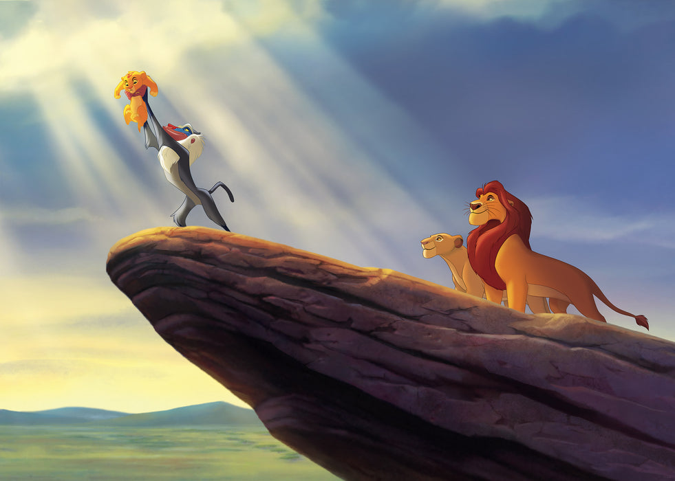 Komar NEU | Komar Vlies Fototapete - Disney The Lion King The New King - Größe 350 x 250 cm