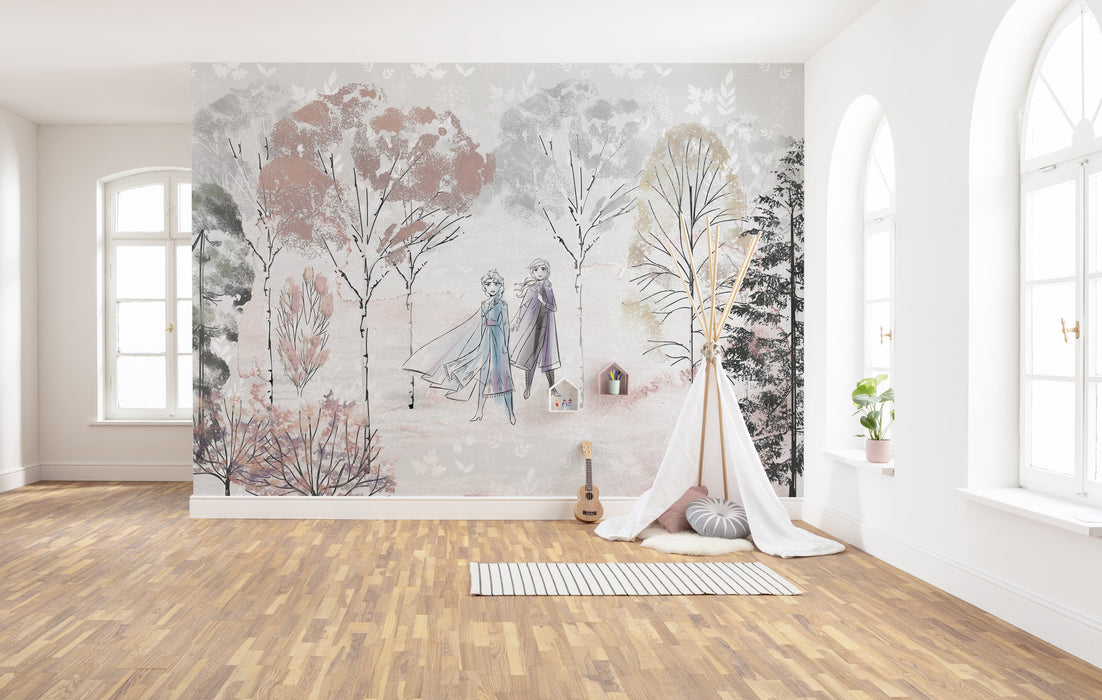 Digitaldruck Vlies Fototapete | Frozen Nature Spirit | 400 x 280 cm