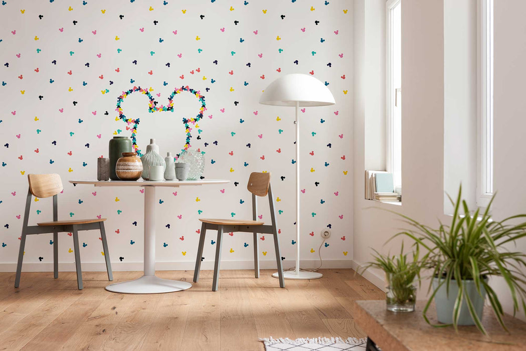 Digitaldruck Vlies Fototapete | Mickey Heads | Up | 400 x 280 cm