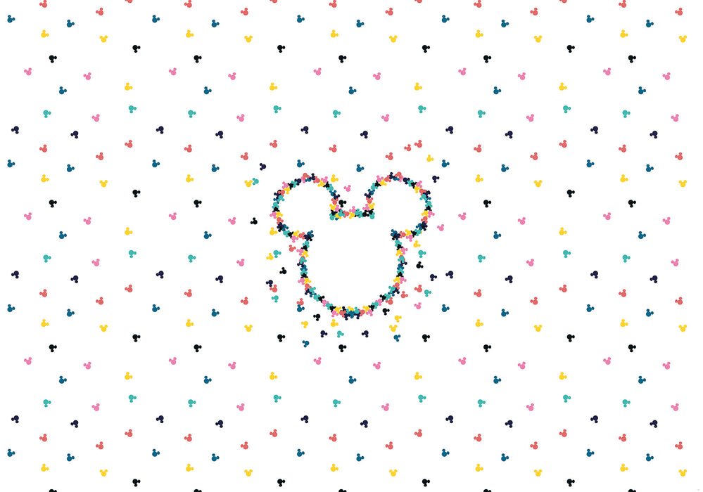 Digitaldruck Vlies Fototapete | Mickey Heads | Up | 400 x 280 cm