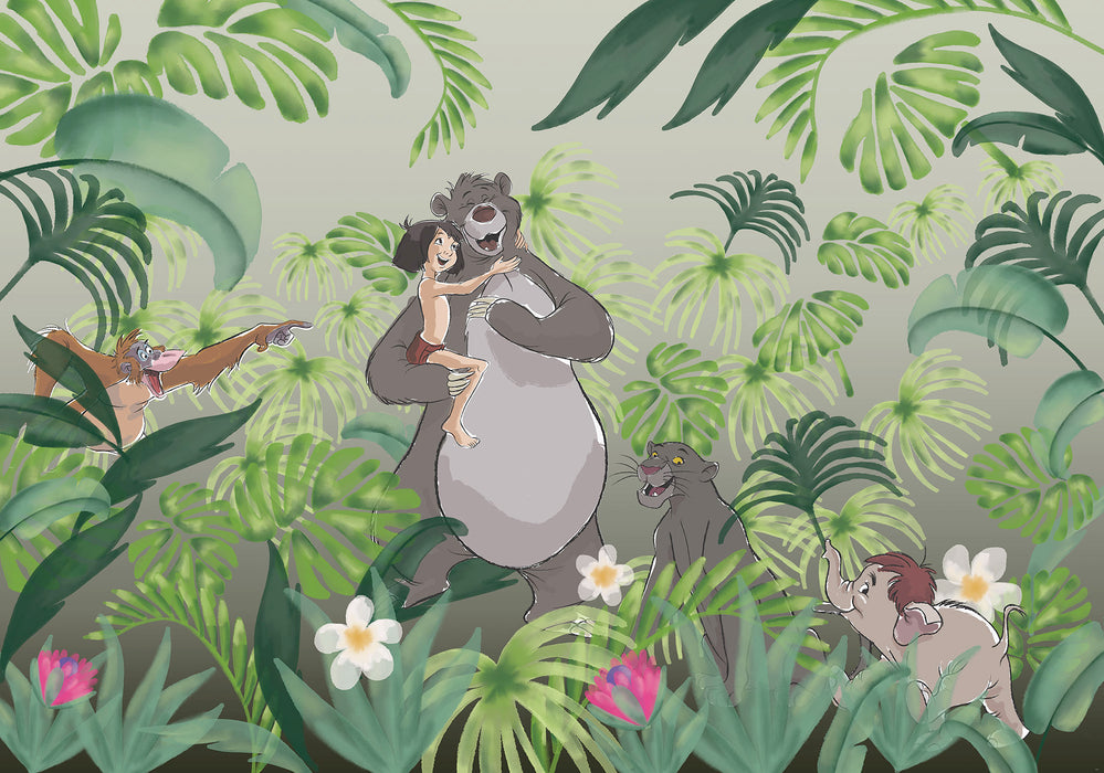 Digitaldruck Vlies Fototapete | Welcome to the Jungle | 400 x 280 cm
