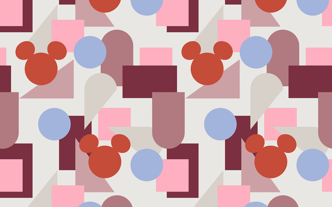 Digitaldruck Vlies Fototapete | Colourful Mickey | 400 x 250 cm
