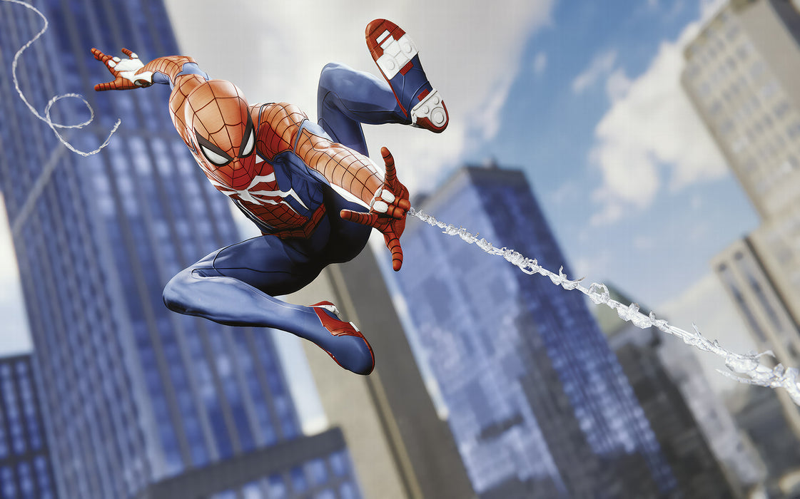 Vlies Fototapete | Marvel Spider | Man Attack! | 400 x 250 cm