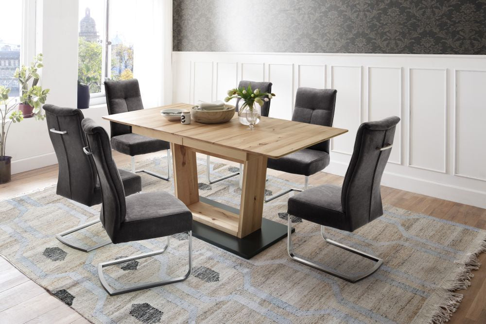 MCA | Stuhl | TALENA SCHW. FLACHROHR AN | anthrazit