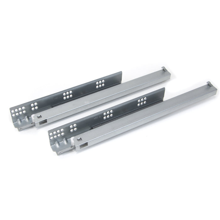 Flaschenhalter Supra, seitlich, Schließautomatik, Modul 150mm, Stahl, grau lackiert