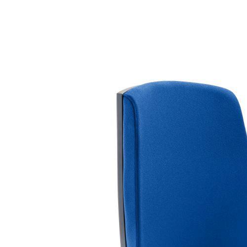 Drehstuhl | myCONTRACT LINE | Mittelblau | Gestell Schwarz