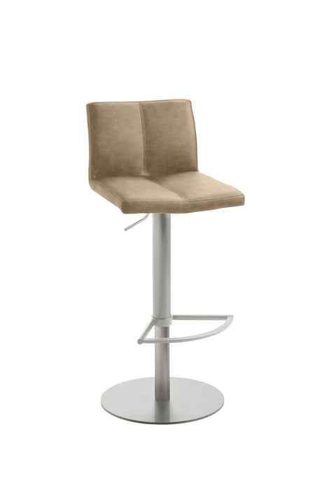 Mayer | Bar- und Tresenhocker 1385 | Beige | Gestell Edelstahl gebürstet