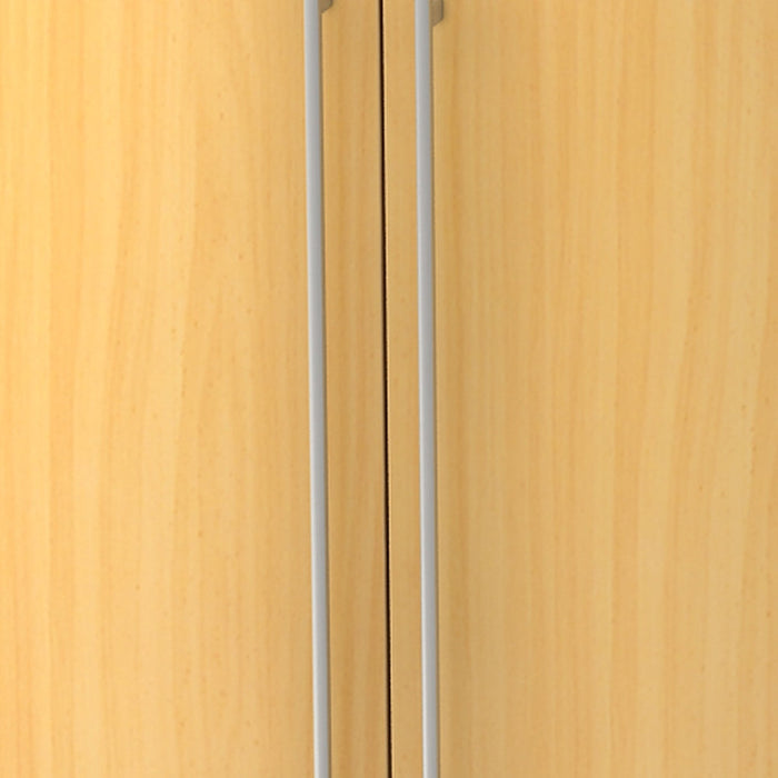 Hammerbacher | Schrank 5OH mit Sockelbl. RE Buche / Buche