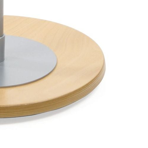 Pendelhocker | myERGOSIT mit Ergositz | Mittelblau | Gestell Buche