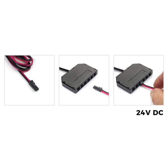 Stromtransformator LED-Lichter (24V DC), Leistung 30W, Stahl Aluminium