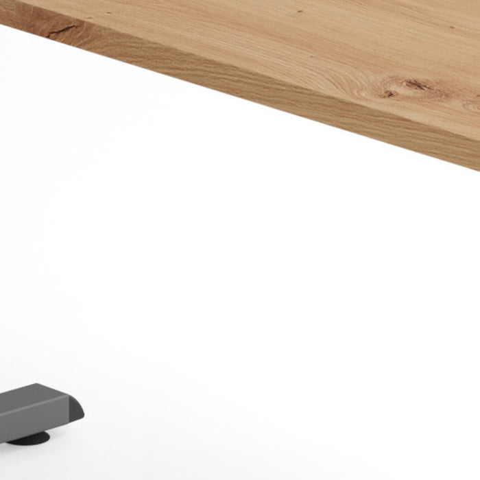 Hammerbacher | Schreibtisch C-Fuß 180x80cm Asteiche / Graphit