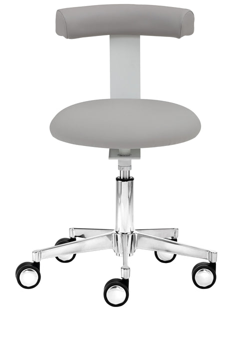 Mayer | Funktionsdrehhocker 1292 | Grau | Gestell Aluminium poliert