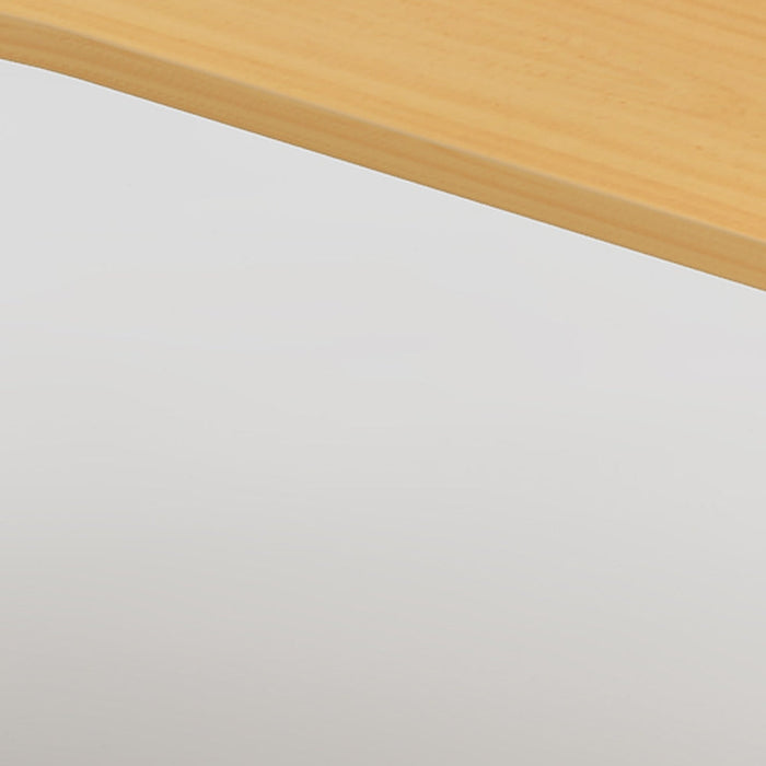 Hammerbacher | Winkeltisch U-Fuß eckig 200x120cm 90° Buche