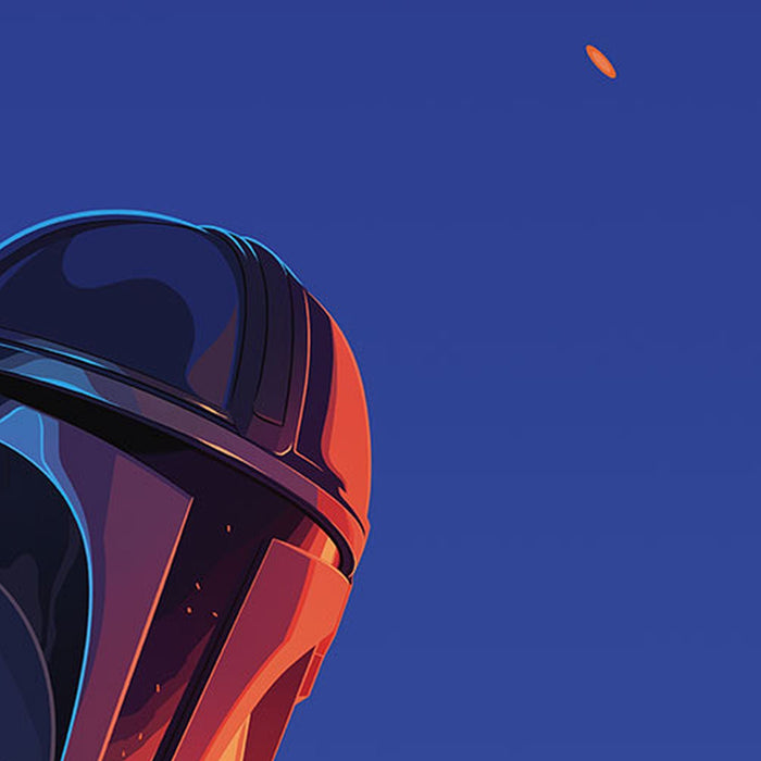 Vlies Fototapete | Star Wars The Mandalorian Big Ambush | Größe 250 x 280 cm