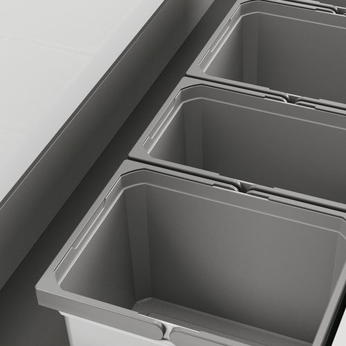 Naber | Cox® Box 235 K 1200-5 Abfallsammler für vorhandene Auszüge hellgrau