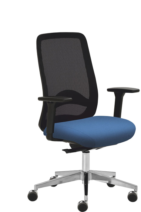 Drehstuhl 2228 | Gestell Aluminium poliert