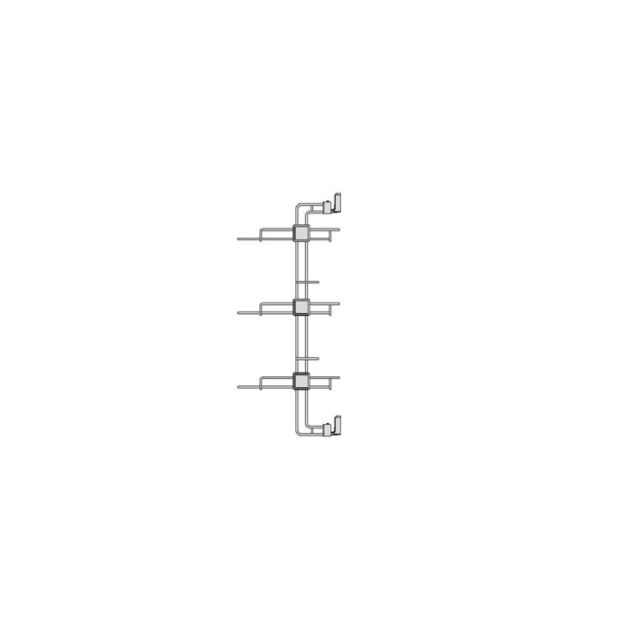 Emuca | Ausziehbares seitliches Schuhregal Schränke begehbare Kleiderschränke Hack, Rechts