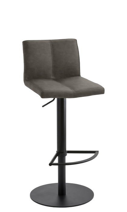 Mayer | Bar- und Tresenhocker 1385 | Warmes Grau | Gestell Schwarz