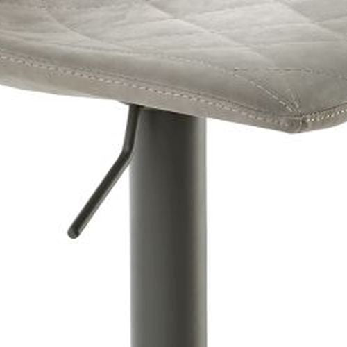 Bar- und Tresenhocker | myTOBY | Lichtgrau | Gestell Grau