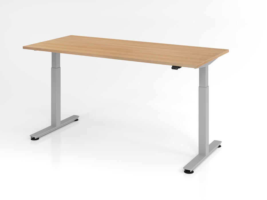 Hammerbacher | Sitz-Steh-Schreibtisch el.180x80cm Eiche