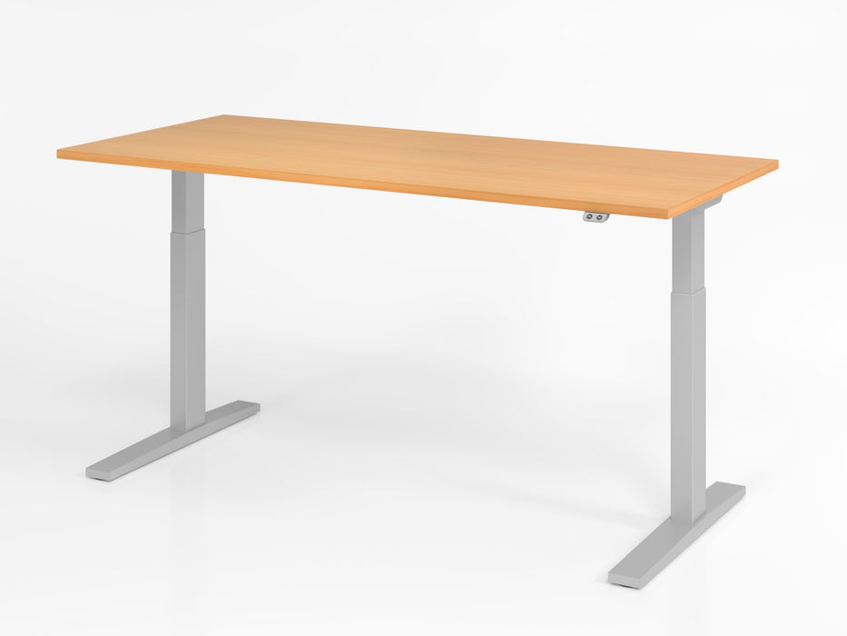Hammerbacher | Sitz-Steh-Schreibtisch el. 180x80cm Buche