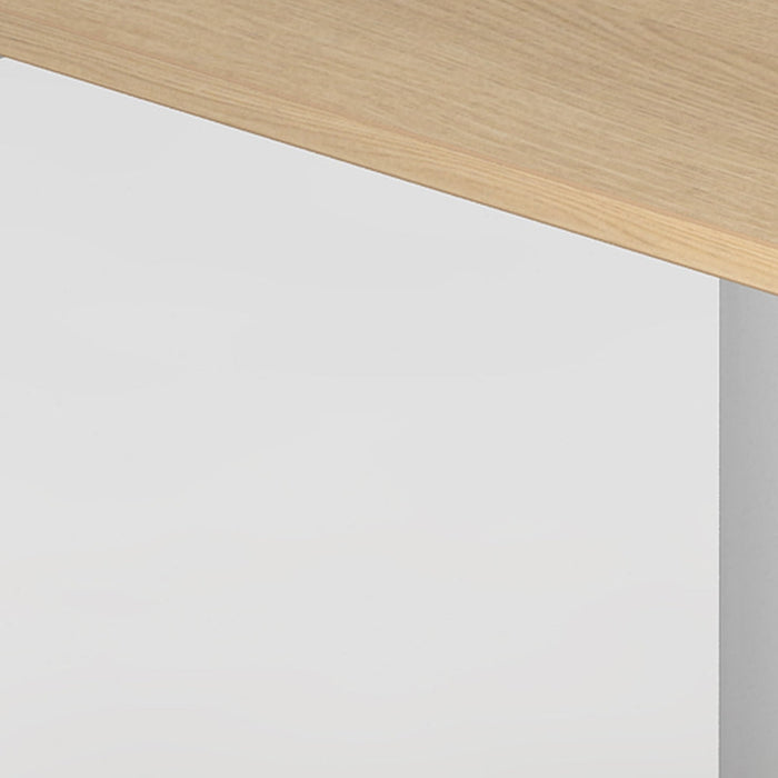 Hammerbacher | Schreibtisch U-Fuß eckig 120x80cm Eiche