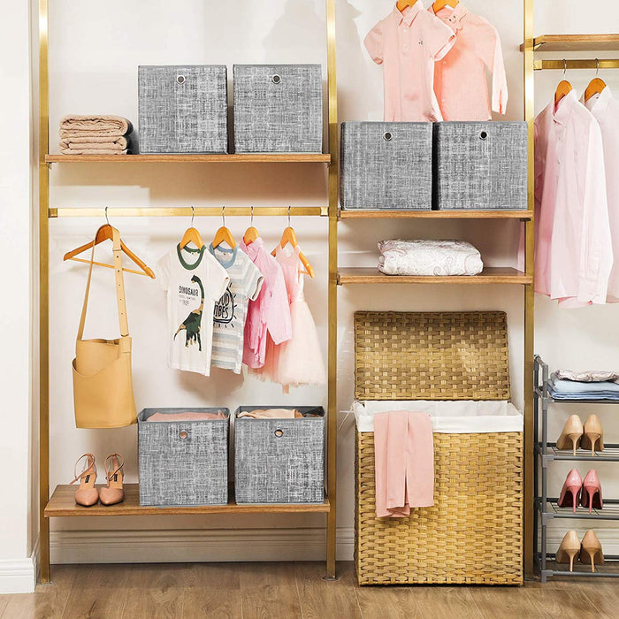 NEU | SONGMICS | Faltbare Aufbewahrungsboxen 6er Set