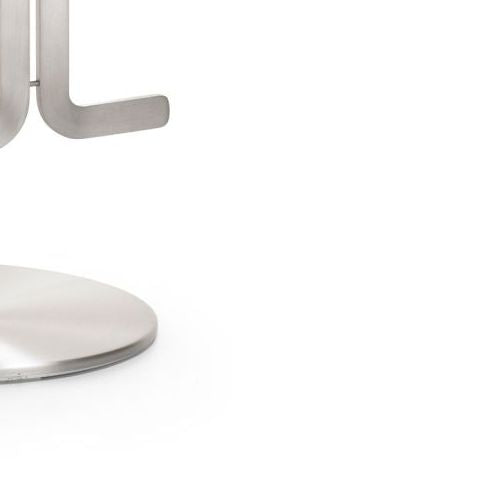 Bar- und Tresenhocker | myWAVE | Mocca | Gestell Chrom gebürstet Edelstahllook