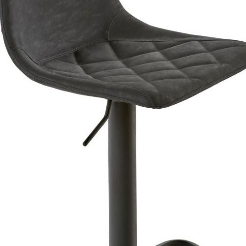 Bar- und Tresenhocker | myTOBY | Schwarz | Gestell Schwarz pulverbeschichtet