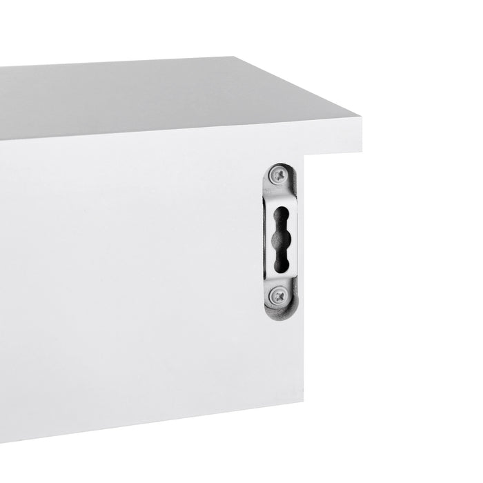 NEU | SONGMICS | Wandregal 2 Schubladen Weiß