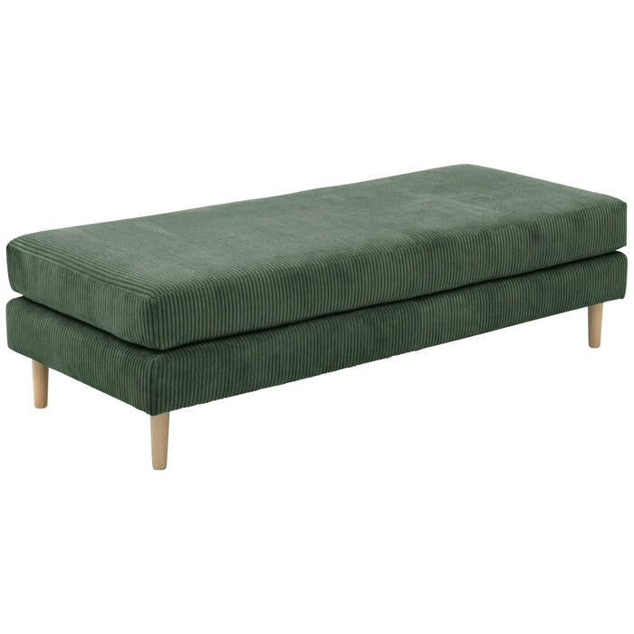 NEU Max Winzer | Florian | Hocker | Cordstoff | Füße Buche Natur (konisch rund)