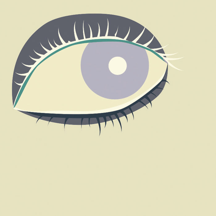 Komar NEU | Digitaldruck Vlies Fototapete - Woman Hat Colour - Größe 150 x 250 cm