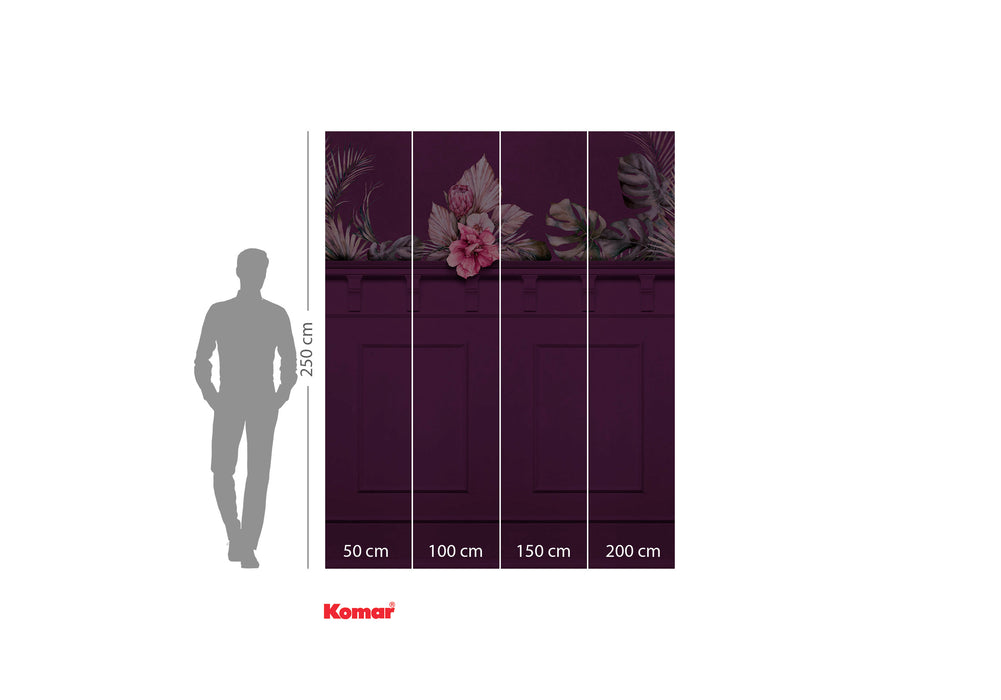 Komar NEU | Digitaldruck Vlies Fototapete - Bold Baroness - Größe 200 x 250 cm