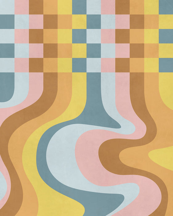 Komar NEU | Digitaldruck Vlies Fototapete - Coloured Honey - Größe 200 x 250 cm