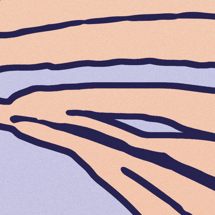 Komar NEU | Digitaldruck Vlies Fototapete - Palm Foglie - Größe 200 x 250 cm