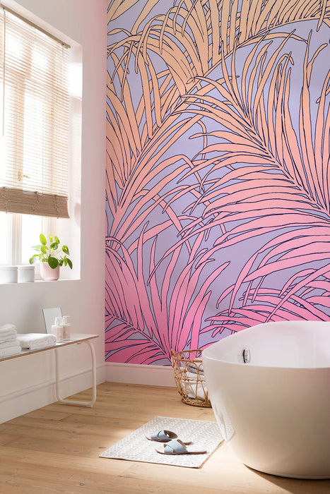 Digitaldruck Vlies Fototapete | Palm Foglie | 200 x 250 cm