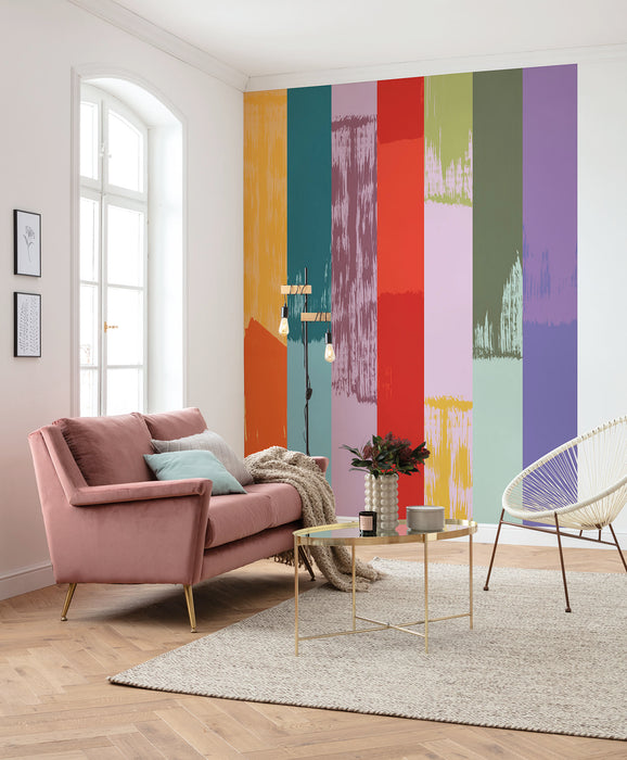 Komar NEU | Digitaldruck Vlies Fototapete - Fehlfarben - Größe 200 x 250 cm