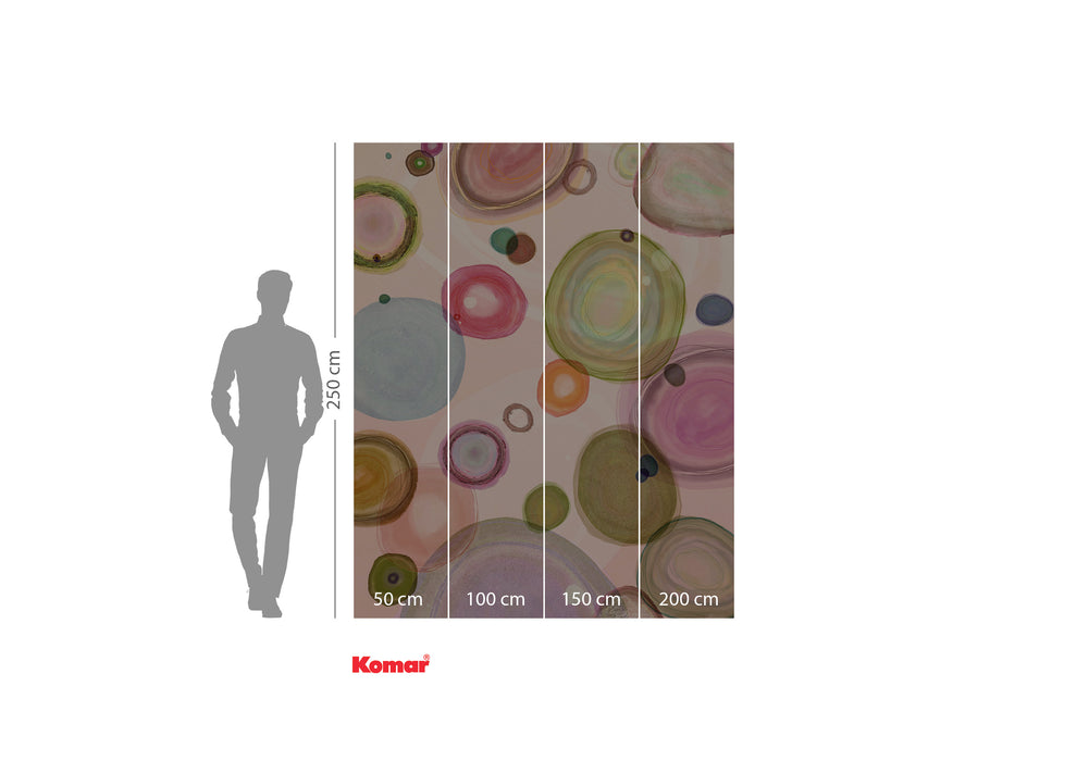 Komar NEU | Digitaldruck Vlies Fototapete - Microcosmos - Größe 200 x 250 cm