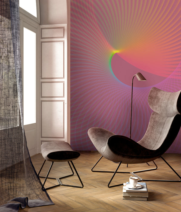 Komar NEU | Digitaldruck Vlies Fototapete - Frequenz - Größe 200 x 250 cm