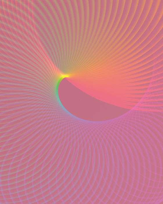 Komar NEU | Digitaldruck Vlies Fototapete - Frequenz - Größe 200 x 250 cm