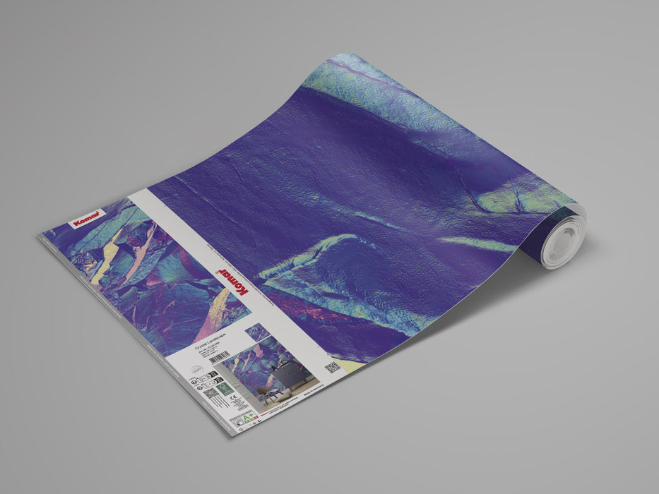 Komar NEU | Digitaldruck Vlies Fototapete - Crystal Landscape - Größe 200 x 250 cm