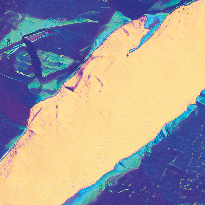 Komar NEU | Digitaldruck Vlies Fototapete - Crystal Landscape - Größe 200 x 250 cm