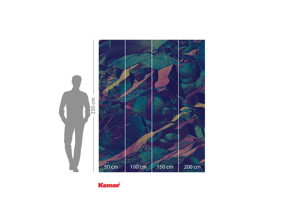 Komar NEU | Digitaldruck Vlies Fototapete - Crystal Landscape - Größe 200 x 250 cm