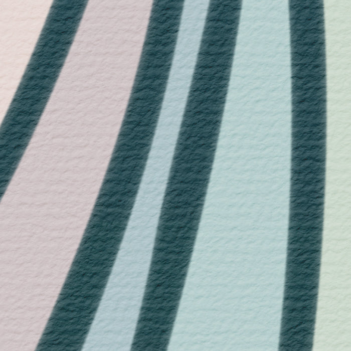 Komar NEU | Digitaldruck Vlies Fototapete - Gentle Waves - Größe 250 x 250 cm