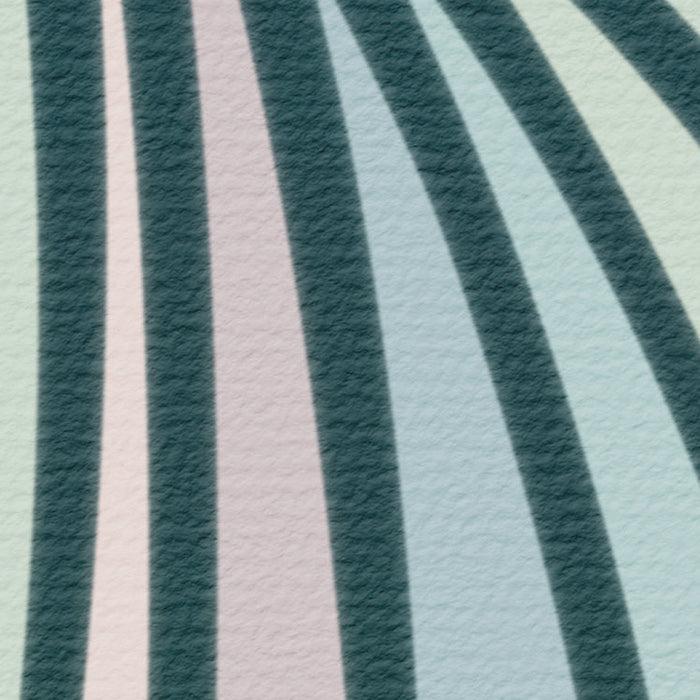 Komar NEU | Digitaldruck Vlies Fototapete - Gentle Waves - Größe 250 x 250 cm